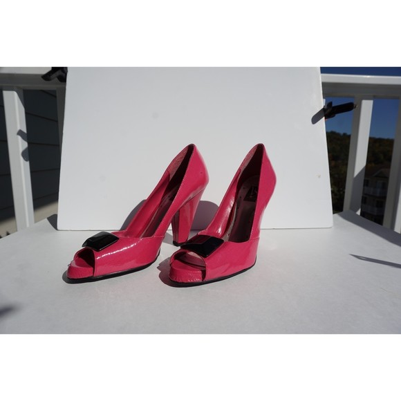 NWOT - Victoria Spencer - Bee Gee - vintage pink pumps sz 10 - Picture 4 of 5